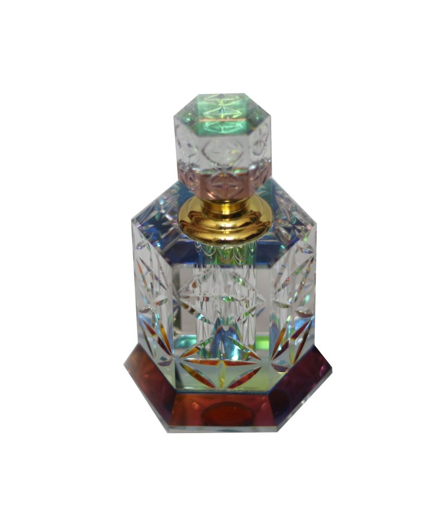 Crystal Perfume Oil Bottle Refillable 36ML - Hamnah