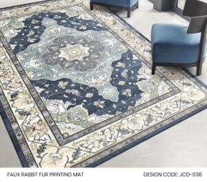 Fox Rabbit Fur Printing Mat (JCD-36)